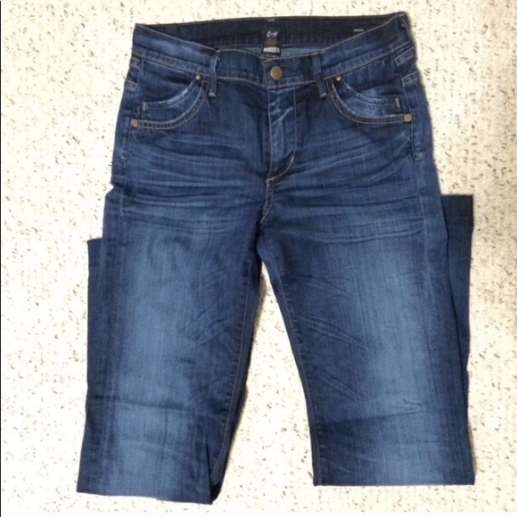 Citizens of Humanity Hutton Size 28 Wide Leg Denim - Picture 3 of 4